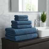 Eden 500gsm Pacific Blue 100% Cotton Towels-3