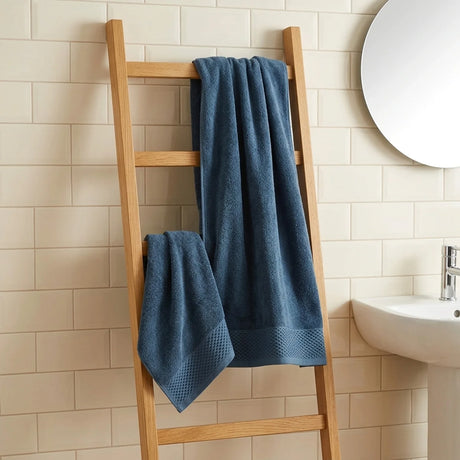 Eden 500gsm Pacific Blue 100% Cotton Towels-4