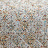 Edena Floral Print Bedspread Natural 230cm x 200cm - Edena Decorative Floral Bedspread In Natural 200Cm X 230Cm 2
