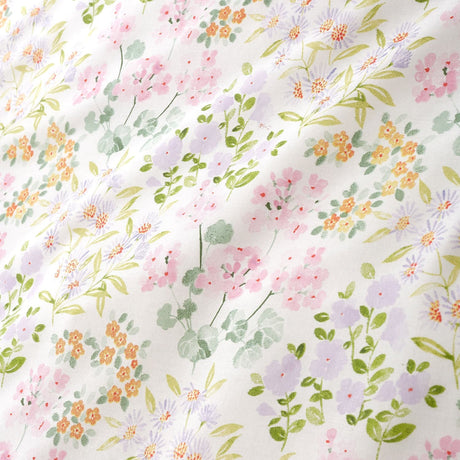 Edith Polycotton Easy Care Duvet Cover Set - Lilac - Edith Duvet Cover Set In Lilac 3