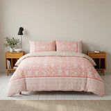 Eleanor Duvet Cover Set - Blush