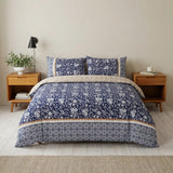 Eleanor Duvet Cover Set - Navy