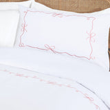 Embroidered Bows Duvet Cover Set 6