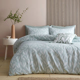Emile Microfibre Duvet Cover Set - Emile Duvet Cover Set In Green 4