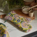 Ulster Weavers Emmeline Floral Gauntlet Oven Glove - Emmeline Gauntlet Oven Glove In Green 2