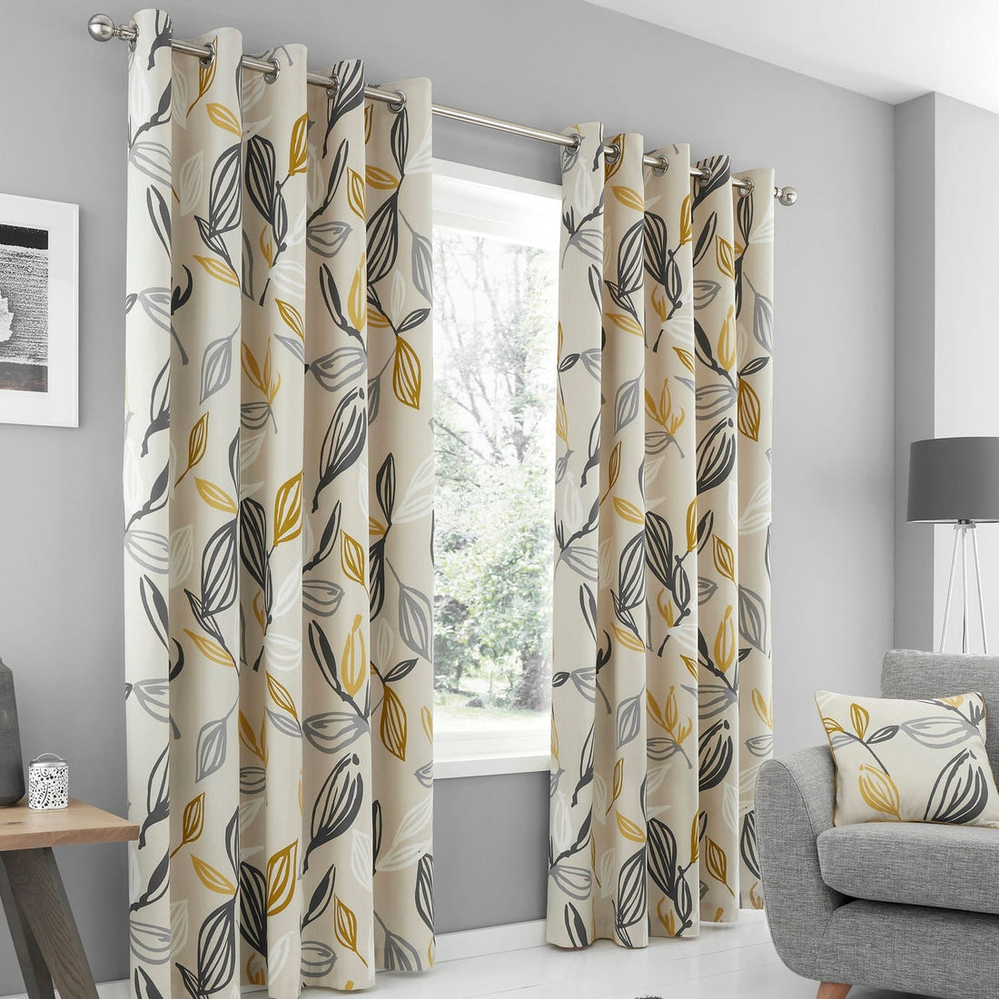 Ensley 100% Cotton Eyelet Curtains
