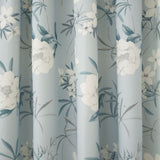 Eve Pencil Pleat Tape Top Curtains - Duck Egg Light Filtering Printed - Eve Pencil Pleat Curtains In Duck Egg 3