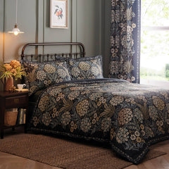 Evelina Floral Cotton Duvet Cover Set
