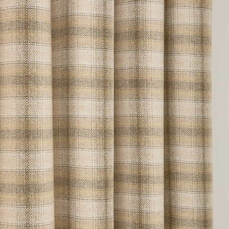 Everett Eyelet Curtains - Natural Light Filtering Jacquard - Everett Eyelet Curtains In Natural 3