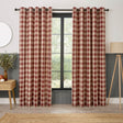 Everett Eyelet Curtains - Red Light Filtering Jacquard