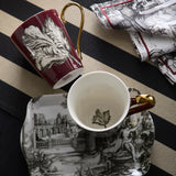 Festivo Mug and Tray Set in Multicolour