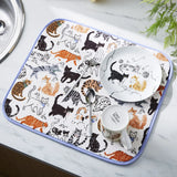 Feline Friends Kitchen Collection by Ulster Weavers