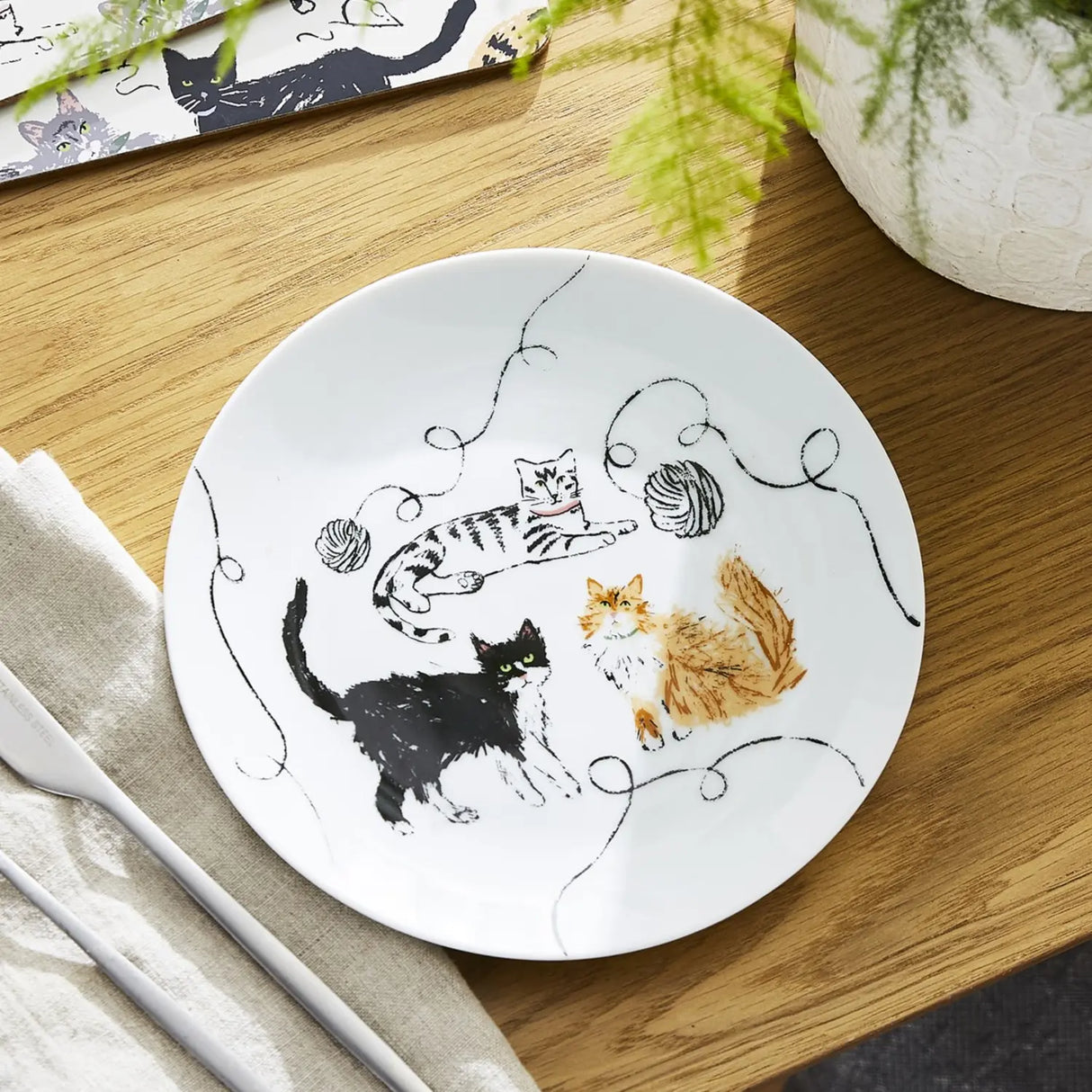 Feline Friends Kitchen Collection by Ulster Weavers