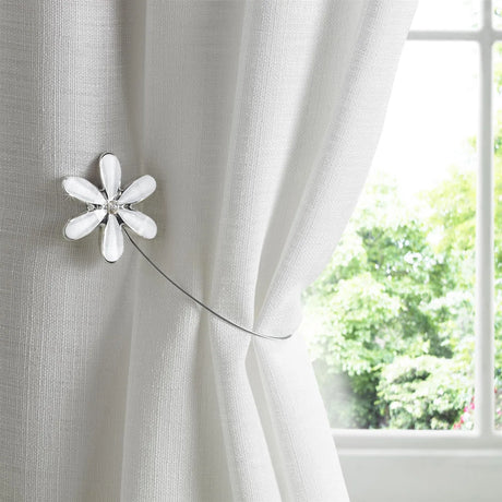 Alan Symonds Flower Magnet Curtain Tie Back Pair 5