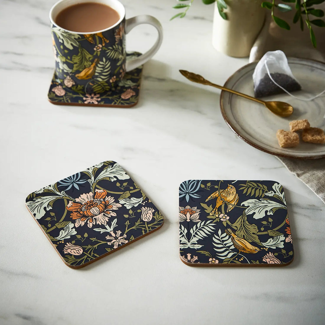 Ulster Weavers Finch & Flower Coasters 4 Pack