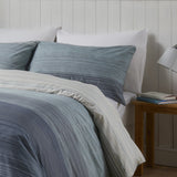 Fairhaven Polycotton Duvet Cover Set - Blue - Fairhaven Duvet Cover Set In Blue 2