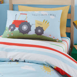 FarmFriends Kids Animals Duvet Cover Set - Farmyard Friends Duvet Cover Set In Blue 2