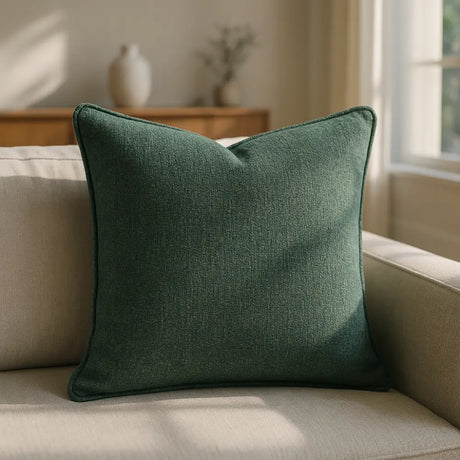 Faro Chenille Cushion Cover Made to Order by Style Furnishings