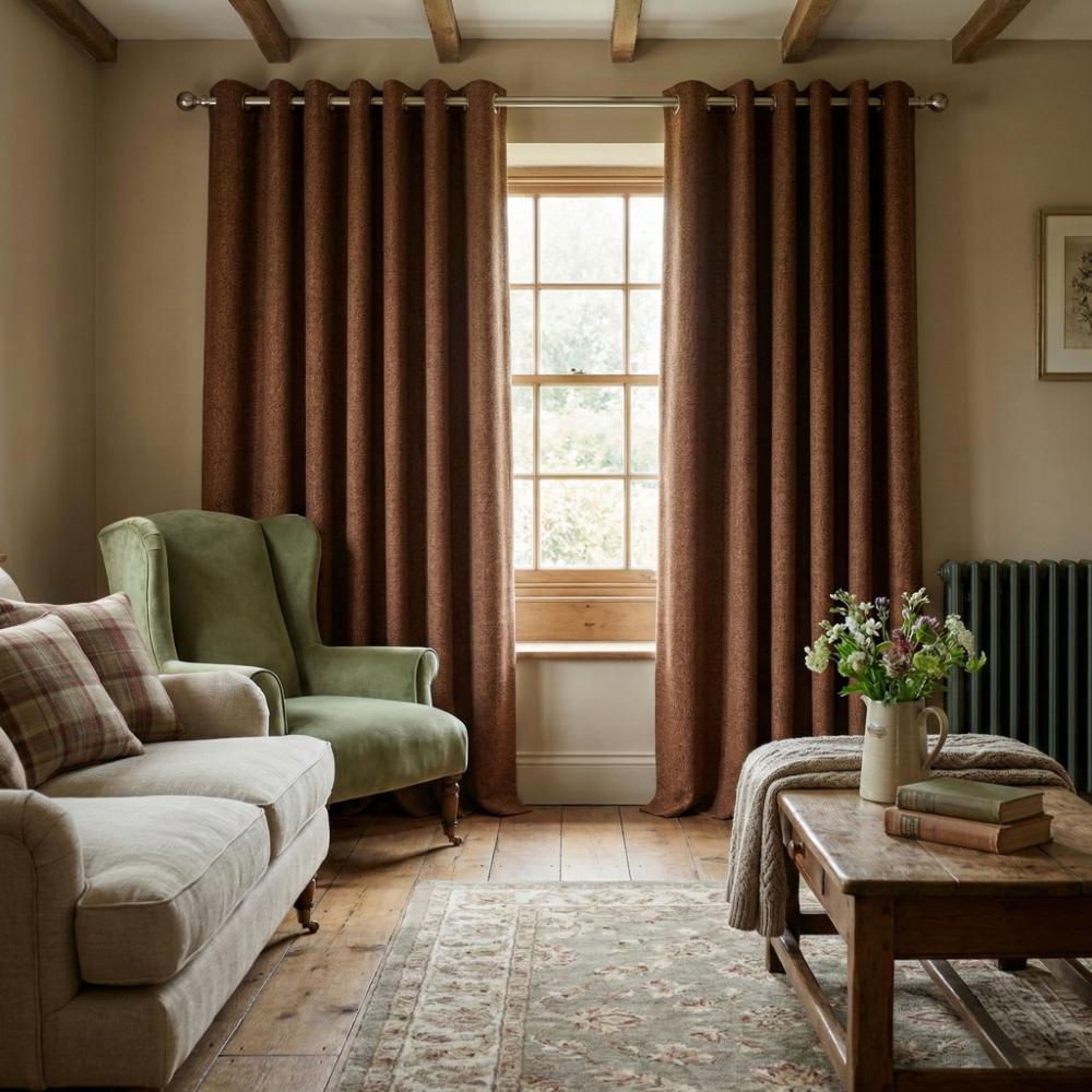 Faro Made to Measure Curtains Blush