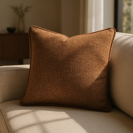 Faro Chenille Cushion Cover Made to Order by Style Furnishings