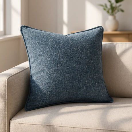 Faro Chenille Cushion Cover Made to Order by Style Furnishings