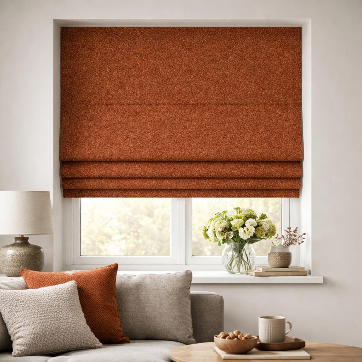 Faro Made to Measure Roman Blind Copper