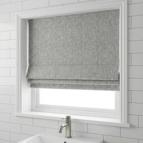Faro Made to Measure Roman Blind Frost