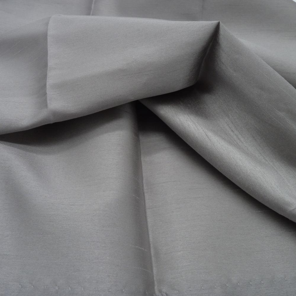 Faux Silk Made to Measure Roman Blind Silver 2