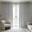 Faux Silk Made to Measure Curtains White