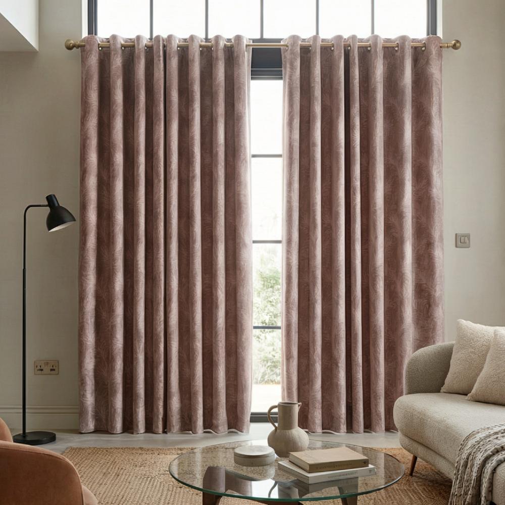 Feather Made to Measure Curtains Coffee