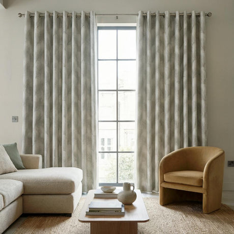 Feather Made to Measure Curtains Duck Egg