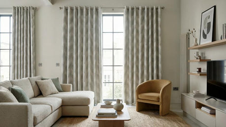 Feather Made to Measure Curtains Duck Egg 3