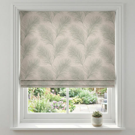 Feather Made to Measure Roman Blind Duck Egg