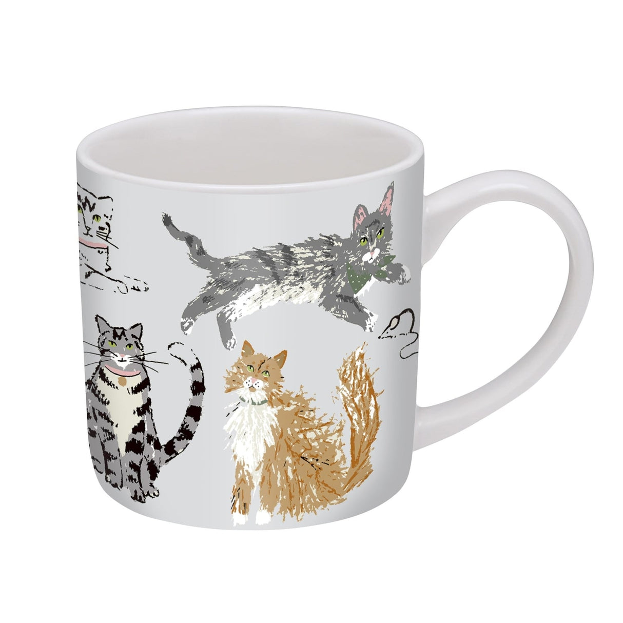 Ulster Weavers Feline Friends Cat Print Bone China Mug