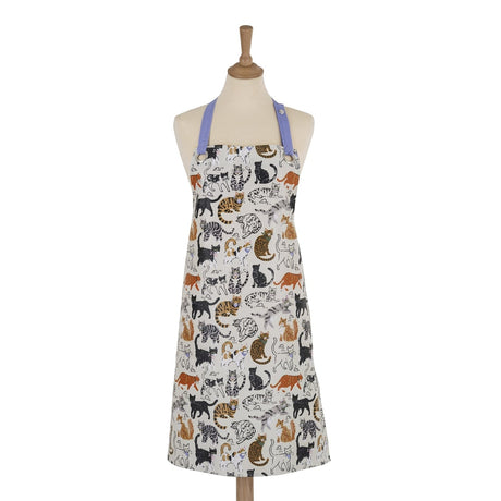 Ulster Weavers Feline Friends Cat Print PVC Oilcloth Apron