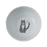 Ulster Weavers Feline Friends Cat Print Porcelain Bowl - Feline Friends Porcelain Bowl In White 2