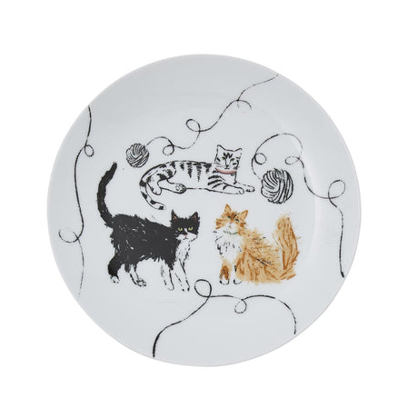 Ulster Weavers Feline Friends Cat Print Porcelain Side Plate