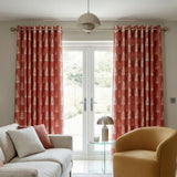 Fern Made to Measure Curtains Terracotta