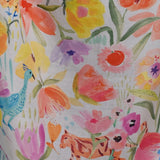 Festival Floral Duck Egg Blue Throw - Festival Throw In Duck Egg 130 X 180Cm 4