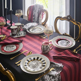 Laurence Llewelyn-Bowen Festivo Red Stripe Cotton Kitchen and Dining Collection - Festivo Cotton Tea Towel 2 Pack In Red 3