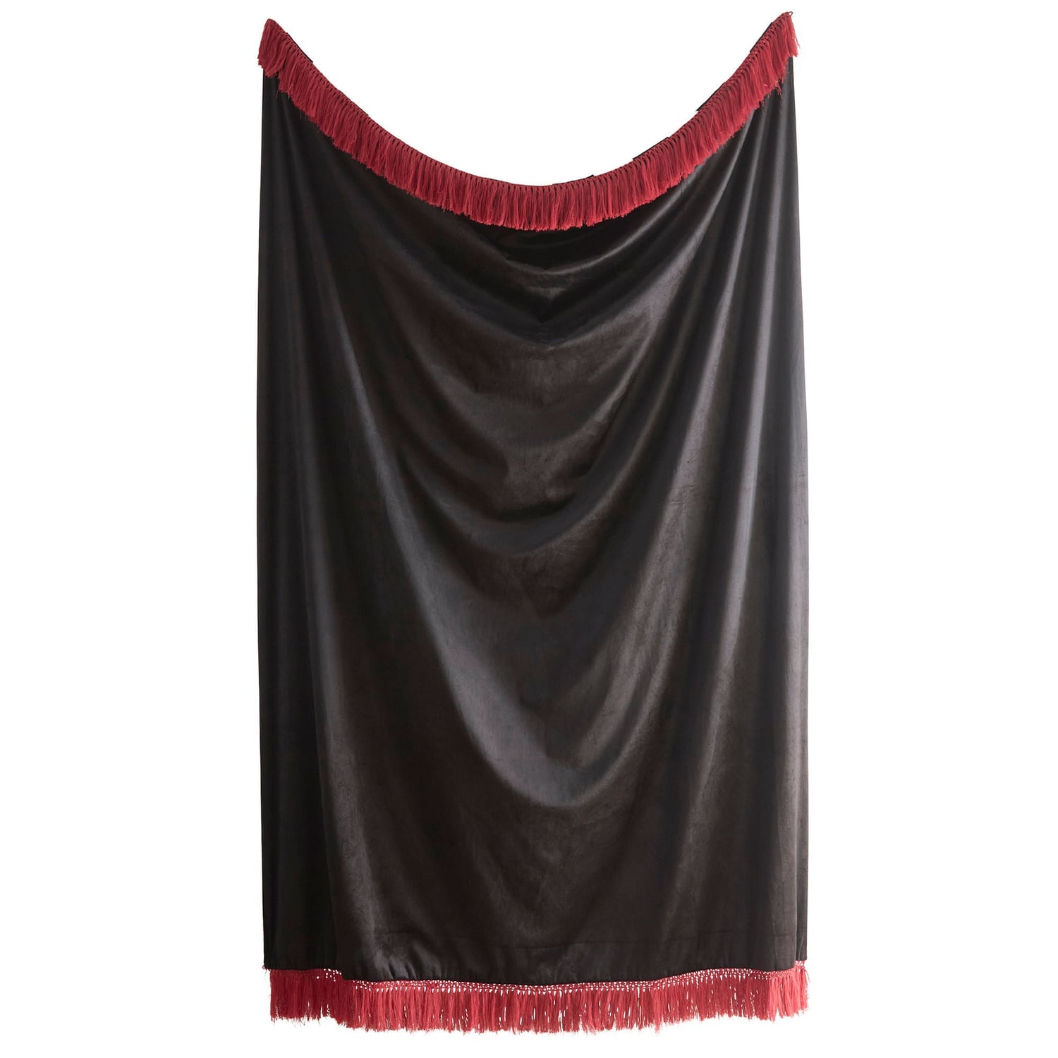 Laurence Llewelyn-Bowen Festivo Stripe Cosy Throw 130cm x 180cm - Black - Festivo Stripe Throw In Black 130 X 180Cm 3