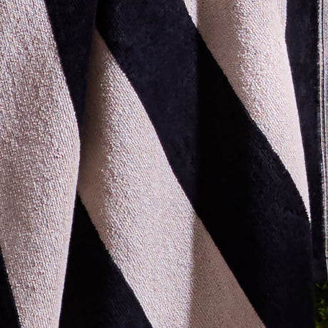 Festivo Stripe Black Bathroom Towels - Festivo Stripe Towels In Black 4