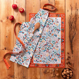 Ulster Weavers Field Mice Blue 100% Cotton Tea Towel - Field Mice Cotton Tea Towel In Blue 2