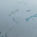 Fifi Lace Trim Polycotton Duvet Cover Set - Fifi Duvet Cover Set In Duck Egg 4