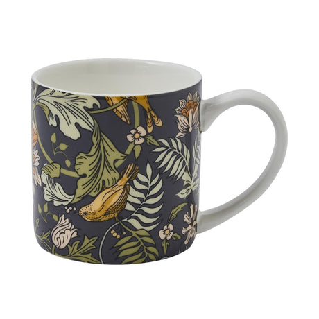 Ulster Weavers Finch & Flower Bone China Mug - Finch & Flower Bone China Mug In Navy 3