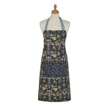 Ulster Weavers Finch & Flower Cotton Apron - Finch & Flower Cotton Apron In Navy 2