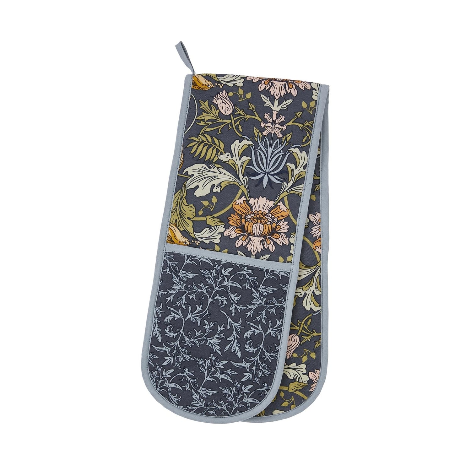 Ulster Weavers Finch & Flower Double Oven Glove - Finch & Flower Double Oven Glove In Navy 2