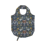 Ulster Weavers Finch & Flower Packable Shopping Bag - Finch & Flower Foldable Tote Bag Medium In Navy 2