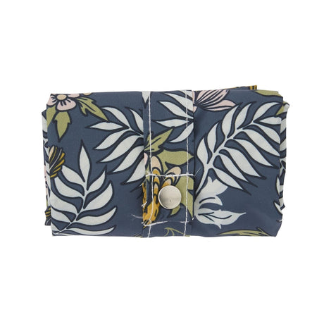 Ulster Weavers Finch & Flower Packable Shopping Bag - Finch & Flower Foldable Tote Bag Medium In Navy 3