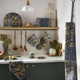 Ulster Weavers Finch & Flower Small PVC Bag - Finch & Flower Pvc Bag Small In Navy 3